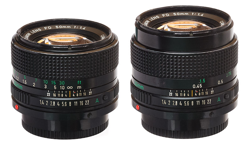 Canon New FD 50mm f1.4-