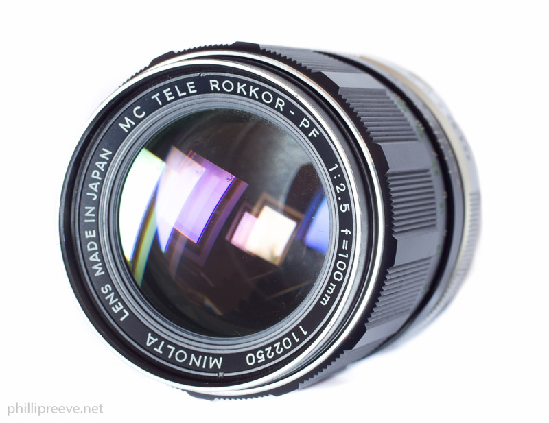 Review: Minolta MC Rokkor 100 mm 1: 2.5 - phillipreeve.net