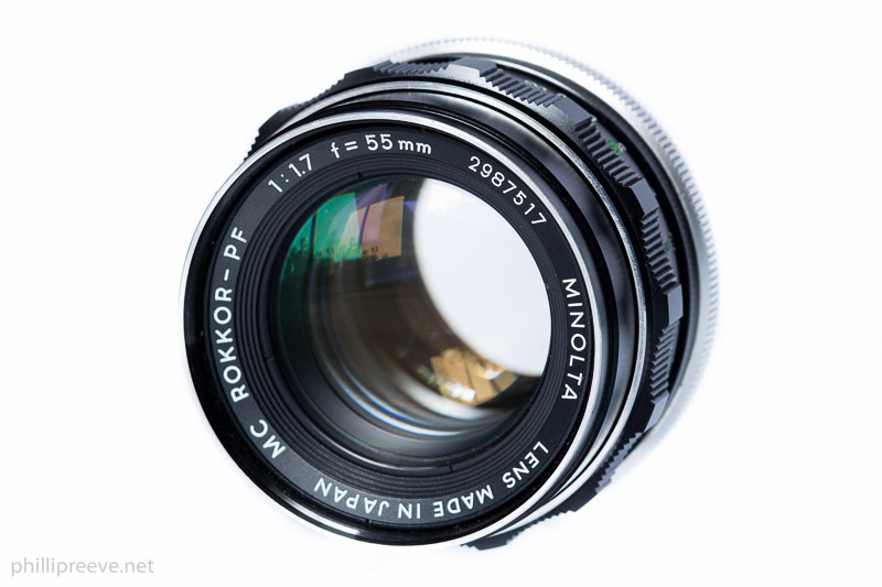 Review: Minolta MC Rokkor 1:1.7 55mm on Sony a7 ...