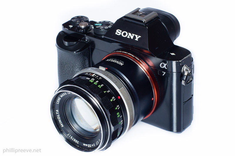 Review: Minolta MC Rokkor 1:1.7 55mm on Sony a7