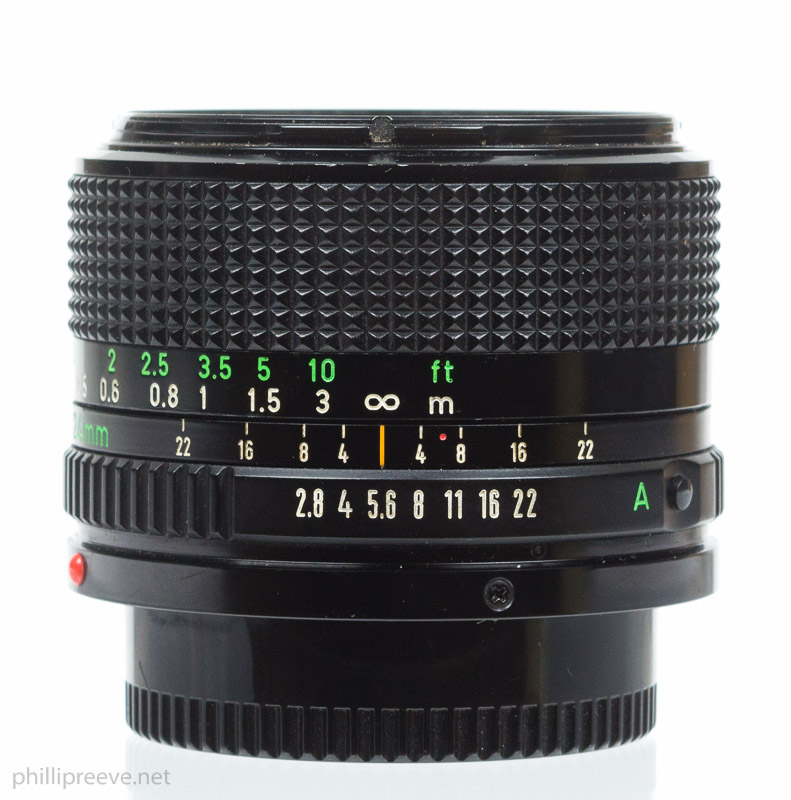 美品)canonA-1+NEW FD 24mm F2.8-