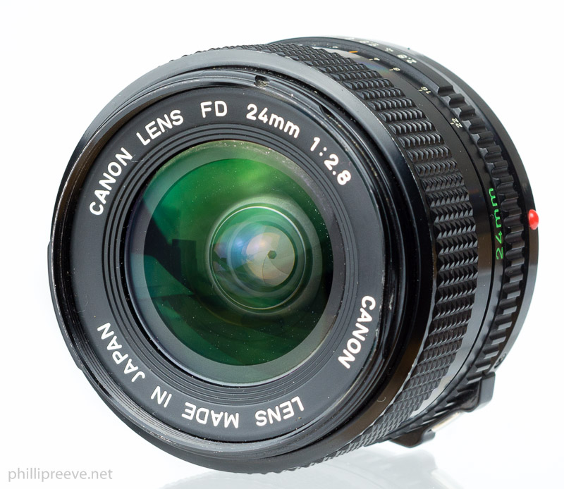 Canon New FD 24mm F2.8 レンズ - レンズ(単焦点)