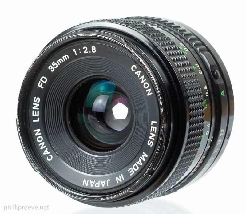 Canon キヤノン New FD 35mm f2-