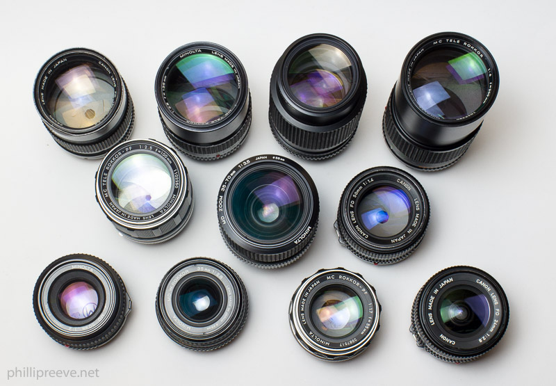 Zwembad sociaal traagheid Affordable manual lenses for the Sony Alpha 7,7r,7ii,7rii and 7s -  phillipreeve.net