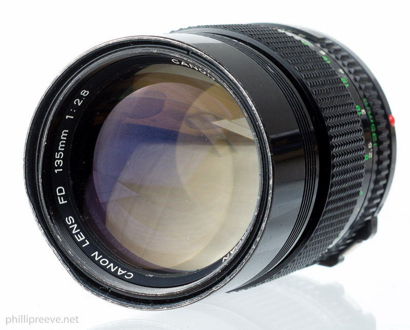 大特価国産【美品】Canon NEW FD 135mm F2.8 キャノン フィルムカメラ