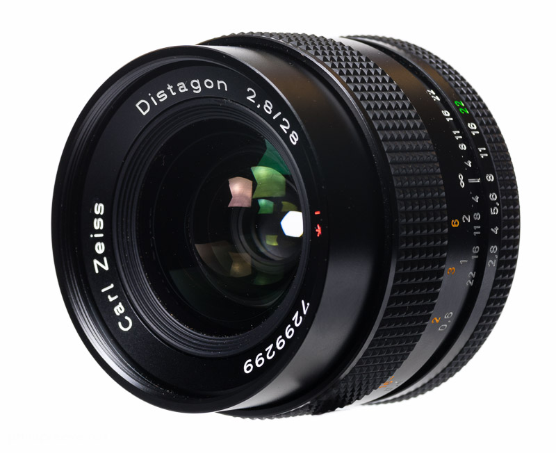 高価値セリー カールツァイス distagon 28mm f2.8 レンズ(単焦点 ...