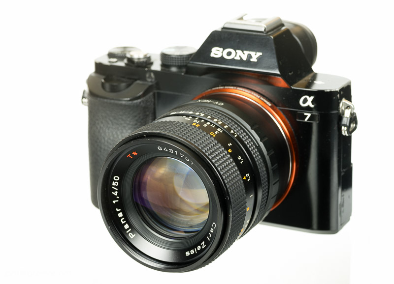 すぐ発送可能！ 【限定1点】 CONTAX コンタックス Planar T* 50mm/F1.4