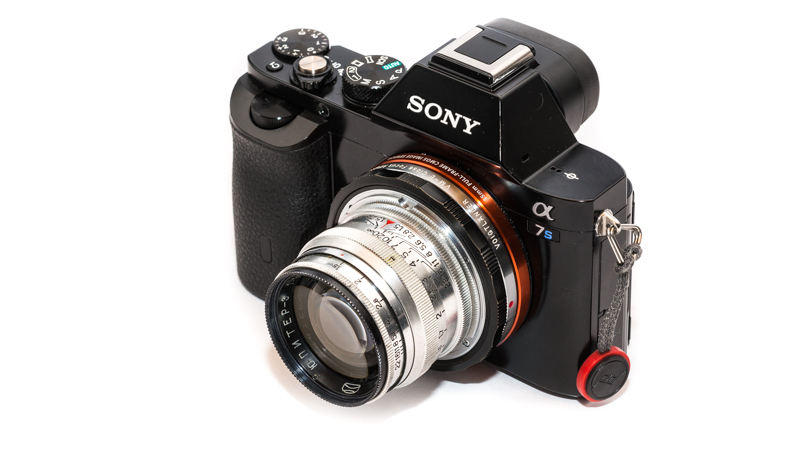 Sony A7s with Jupiter-3 50mm 1.5 and VM-E close focus adapter (Helicoid)