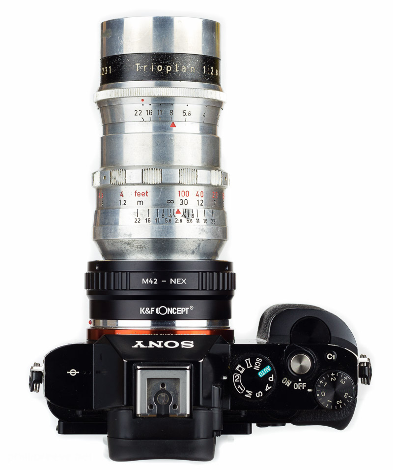 Meyer-Optik Trioplan 100mm F2.8（M42マウント）-