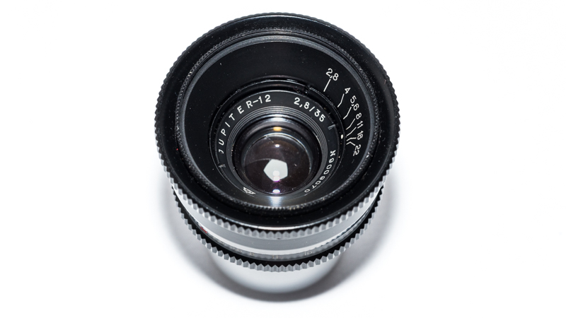 JUPITER-12 35mm f2.8 2.8 Objective USSR Lens M39 LTM Leica M FED Zorki RF Biogon 