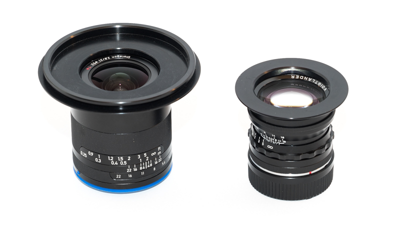 Zeiss Loxia 21mm 2.8 with Lee 100mm Adapterring and Voigtlander 50mm 1.5 with Hitech 67mm Adapterring