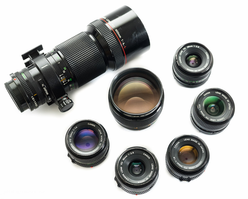 Canon FD lenses on digital cameras