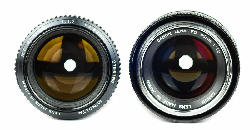 Canon FD55mm F1.2 S.S.C.-