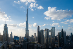 Dubai Skyline Sunrise III