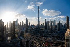 Dubai Skyline Sunrise II