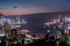 Hong Kong Skyline Night III