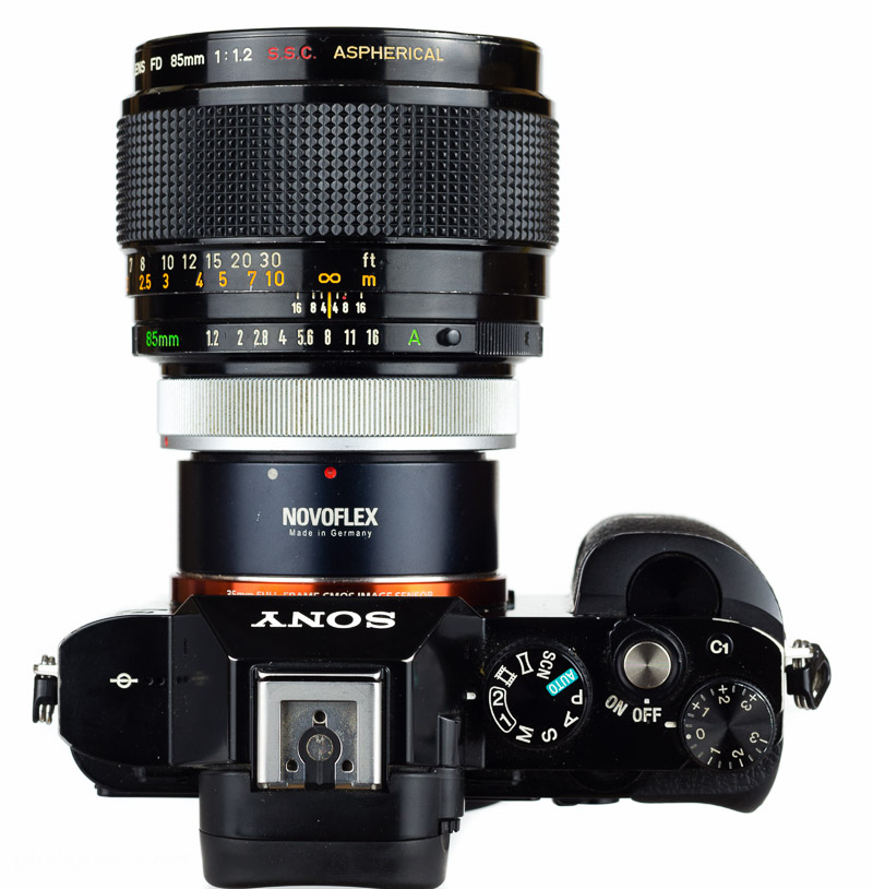 Canon NEW FD85mm F1.2L-