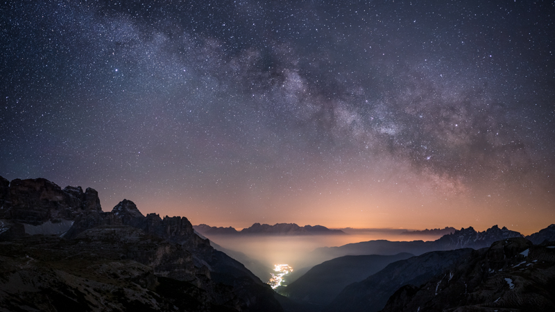 milky way astro astrophotography twan dark night stars milchstraße valley dolomites italy sony a7s voigtlander 35mm 1,7 asph ultron