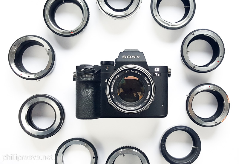 Adapters for Manual Lenses the Sony a7 series - phillipreeve.net