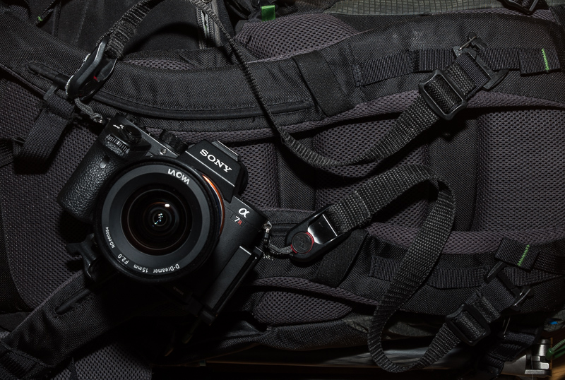 Mindshiftgear rotation180 panorama with custom made camera straps