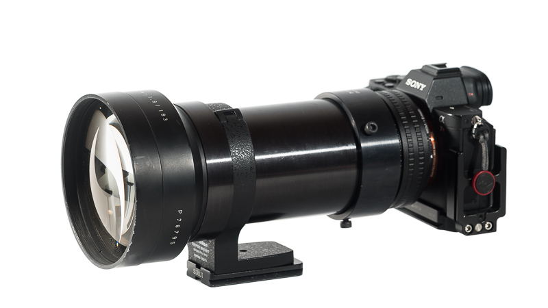 projection lens projector cinema carl zeiss jena czj row rathenower optische werke kino 183mm 1.9