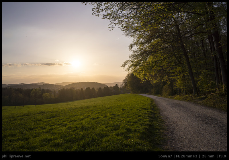 Lente Sony FE 28mm f/2