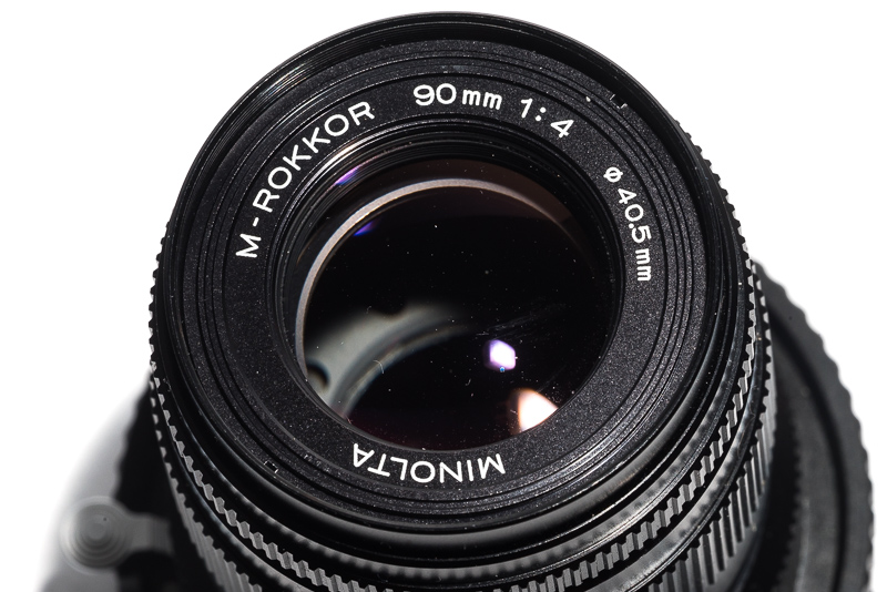 ビンテージ》LEITZミノルタ CL用？ M-ROKKOR 90mm f4 カメラ レンズ(単