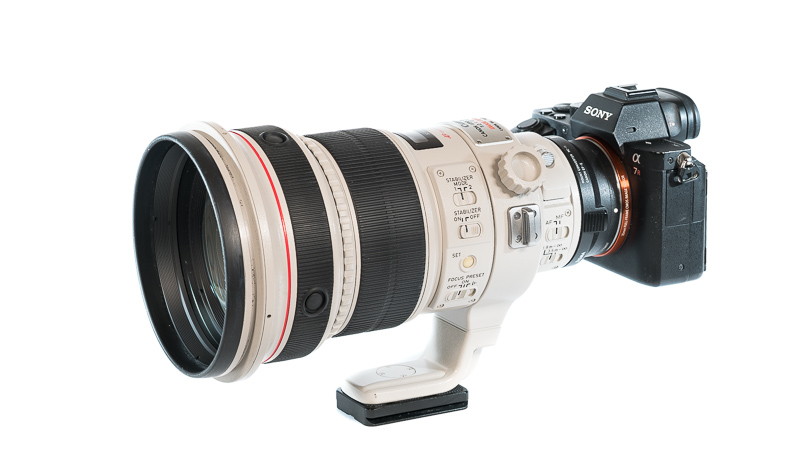 canon ef 200mm 2.0 l is usm sony 42mp high res review 1.8 comparison sharpness bokeh resolution brenizer