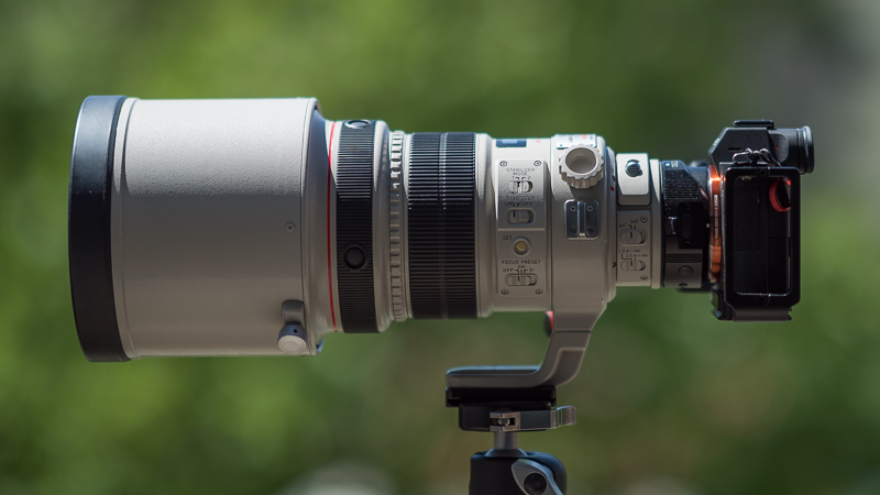 canon ef 200mm 2.0 l is usm sony 42mp high res review 1.8 comparison sharpness bokeh resolution brenizer