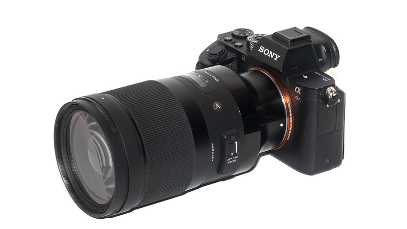 Black Nikon Mount Sigma 40mm f/1.4-1.4 Fixed Prime 40mm F1.4 DG HSM