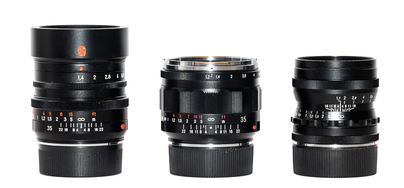 Comparison: Voigtlander 40mm 1.2 and 35mm 1.7 + 5m PCX - phillipreeve