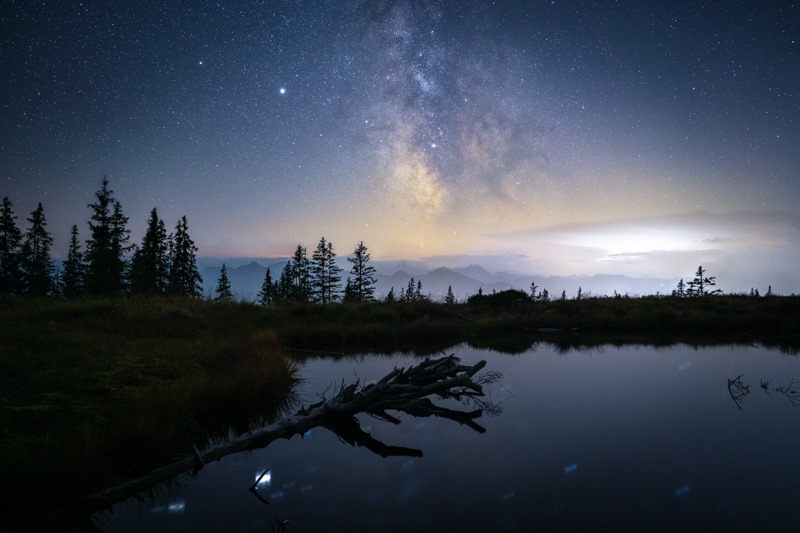 landscape astrophotography