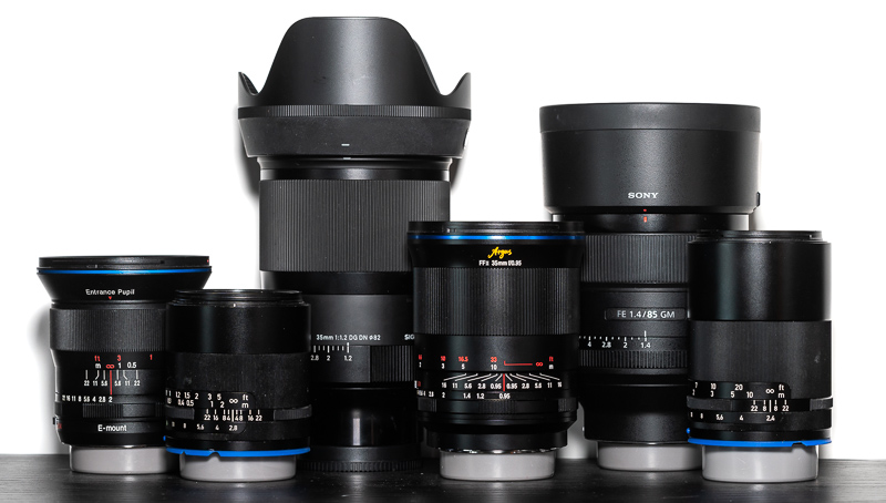 sony a series lenses