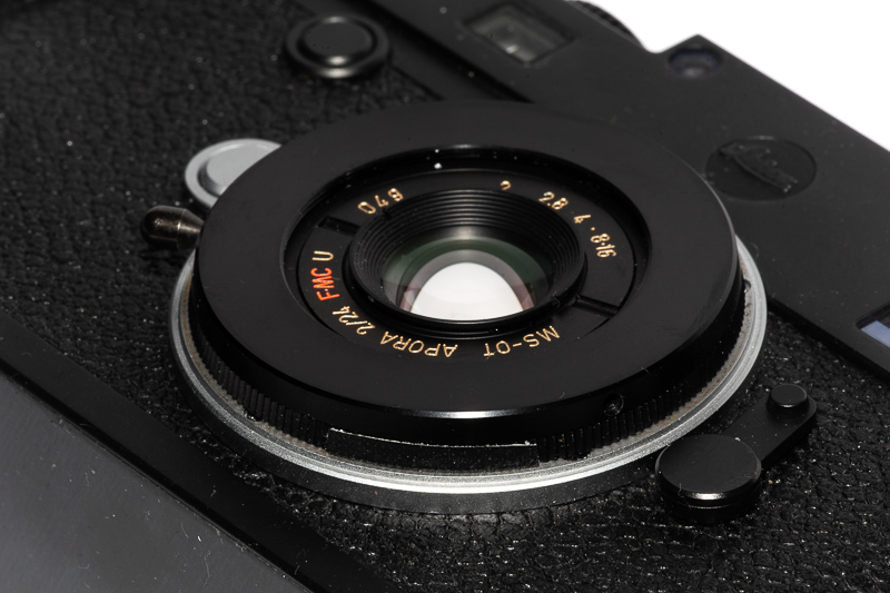 ms-optics ms-optical aporia apora pancake smallest lens world's leica m10 24mp 42mp review sharpness bokeh vignetting