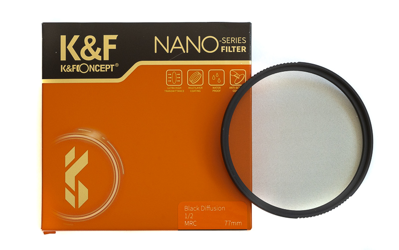 k&f concept black mist diffusion filter glimmer tiffen review orton effect effect cinelook filmlook