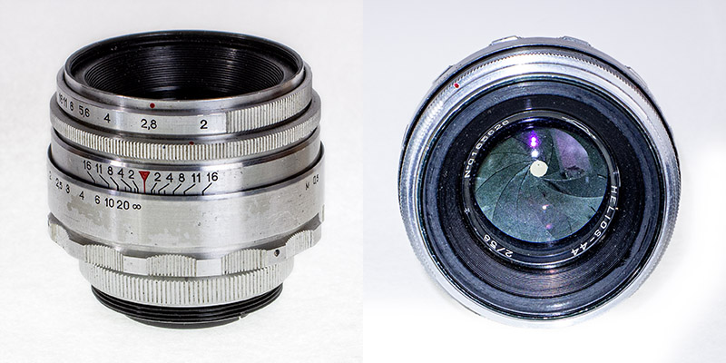 The Helios 44-2 58 mm f/ 2 Lens. Specs. MTF Charts. User Reviews.