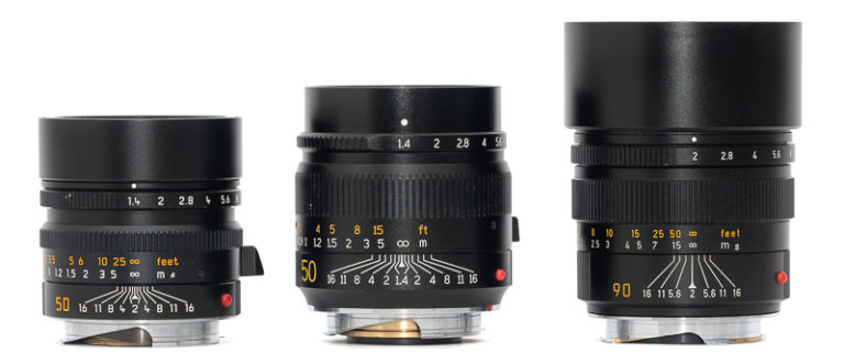 Leica 50mm Summilux Pre-Asph V3 1.4 Noir – Objectif Occasion Monture M