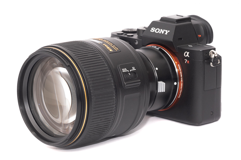 nikon af af-s 105mm 1.4 1.4E N nano ed if sharpness review contrast resolution 42mp 61mp 24mp vignetting coma bokeh build quality flare resistance