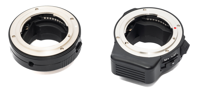 Review: Monster LA-FE1 u0026 LA-FE2 Nikon-F to Sony-E AF Adapters