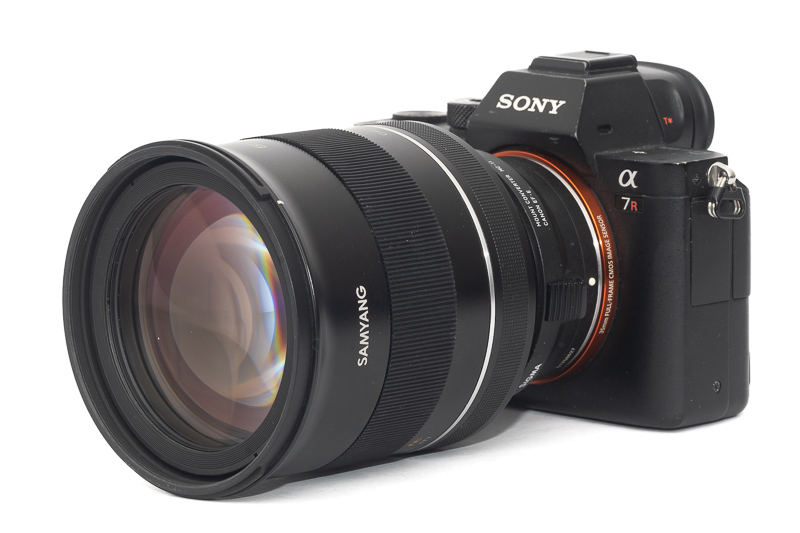 samyang 85mm 1.2 xp premium mf canon ef sony a7r 42mp review sharpness bokeh coma vignetting contrast a7riii a7riv a7rv z6 z7 z8 z9 zf z7ii z6iii