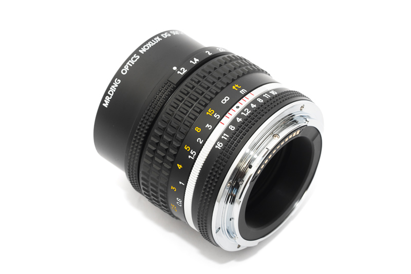 mr. ding optics studio 50mm 1.2 nikon z review m10 42mp 24mp sony a7rii contrast resolution bokeh coma noxlux