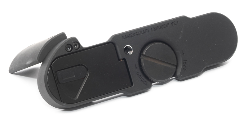 kamerakraft lm10 grip leica m m10 handgriff france vincent bihler black aluminium walnut