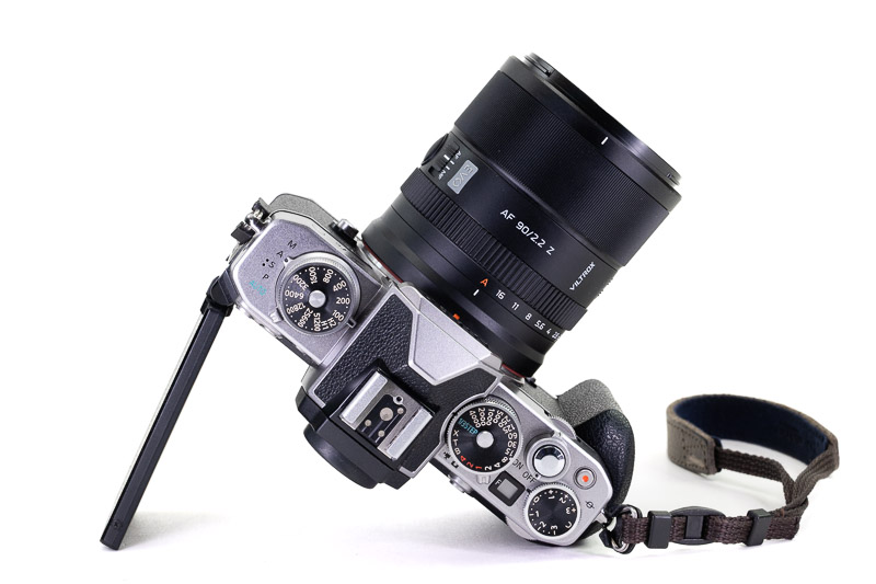Viltrox 90mm f/2.2 EVO on a Nikon Zfc