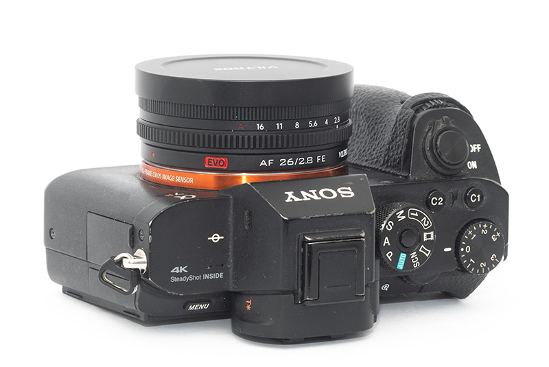 viltrox af 26mm 2.8 evo pancake compact sony a7rv a7v a7iv a7r3 a9ii a1 a7c 42mp 24mp 61mp contrast sharpness bokeh vignetting review