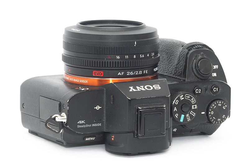 viltrox af 26mm 2.8 evo pancake compact sony a7rv a7v a7iv a7r3 a9ii a1 a7c 42mp 24mp 61mp contrast sharpness bokeh vignetting review