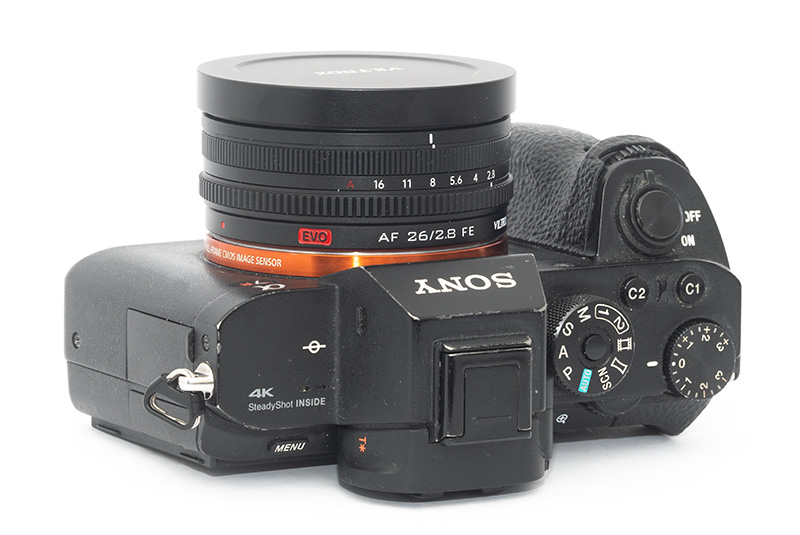 viltrox af 26mm 2.8 evo pancake compact sony a7rv a7v a7iv a7r3 a9ii a1 a7c 42mp 24mp 61mp contrast sharpness bokeh vignetting review