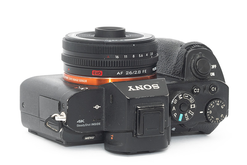 viltrox af 26mm 2.8 evo pancake compact sony a7rv a7v a7iv a7r3 a9ii a1 a7c 42mp 24mp 61mp contrast sharpness bokeh vignetting review