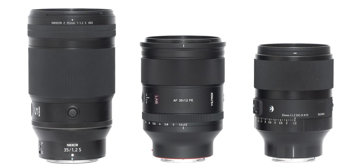 Comparison: Super Fast 35mm f/1.2 AF Fullframe Lenses in 2026 Comparison: Super Fast 35mm f/1.2 AF Fullframe Lenses in 2026