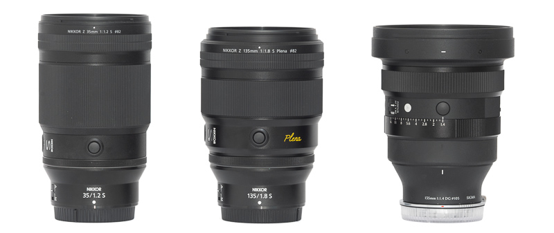 z 135mm 1.8 s plena nikon nikkor prime f/1.8 super fast 42mp 61mp 24mp nikon zf z6iii z8 z7ii z9 review resolution sharpness contrast bokeh vignetting coma AF